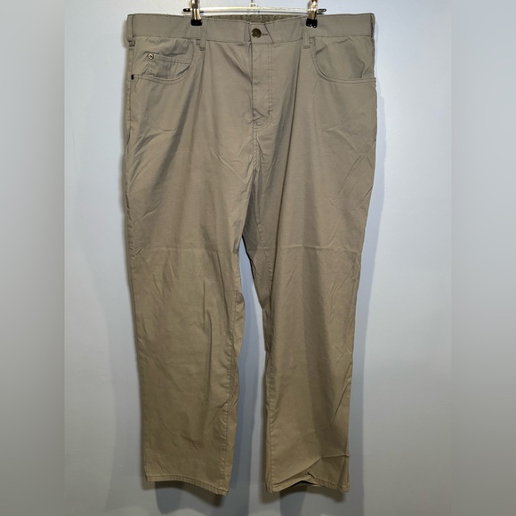 Denalti Other - Members Mark Denali Pants Men's 40x30 Gray Straight Fit Stretch Travel Pants